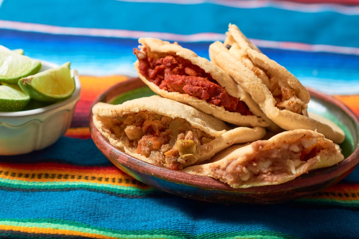 Authentic Mexican gorditas